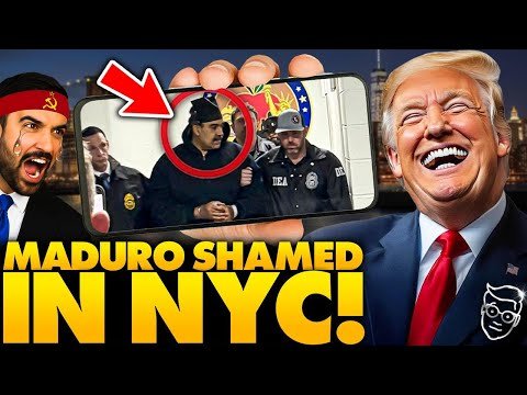 Trump HUMILIATES Maduro with Perp-Walk Parade Through New York City | Commie Mandami Has MELTDOWN 🤣