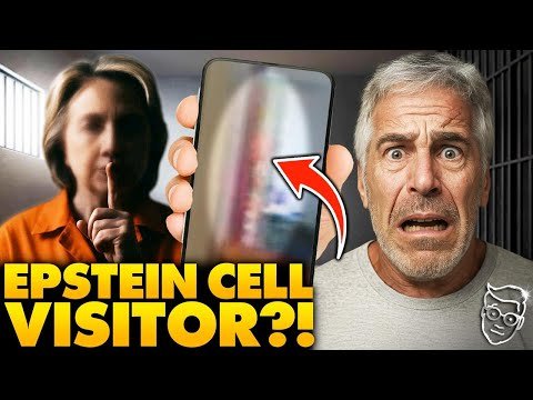 Dark Figure CAUGHT Entering Epstein Cell Block Before Death | Security Footage Shows Mysterious Man