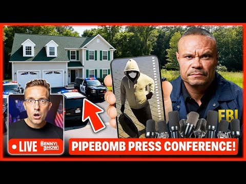 🚨FBI January 6th Pipe Bomber ARREST LIVE Right Now | Press Conference, Unmasking Left-Wing Identity