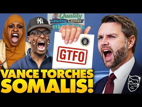 JD Vance Calls Emergency Press Conference to TORCH Somali Frauds, Declare Mass Deportation Operation