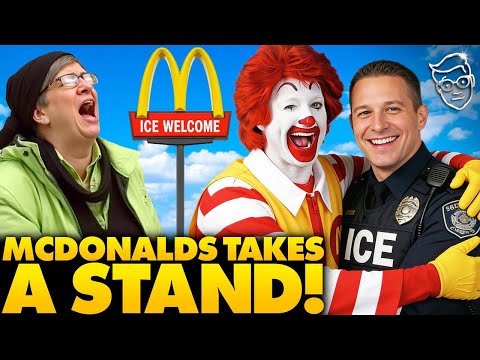 McDonald’s BANS ICE Agents From Restaurant | Millions in MAGA Call For BOYCOTT! Then  McDonalds Say…