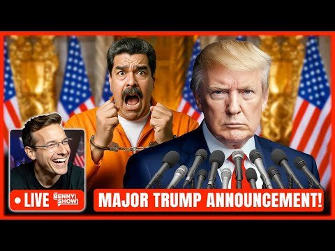Trump Speaking LIVE RIGHT Now As Commie Dictator Maduro CAPTURED, Assault on Venezuela, World SHOCK