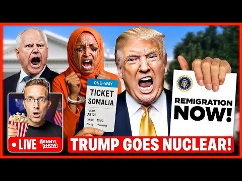 🚨Trump Announces Ilhan Omar Will Be THROWN OUT of Country, Reporters GASP as Somali FRAUD Exposed