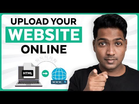 How to Upload Your Website To The Internet 🌐 | 2025