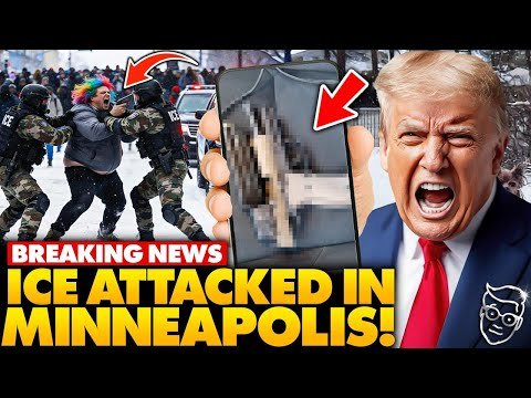 🚨VIDEO: Armed Left-Wing Terrorist Pulls Gun on Feds, Gets SMOKED | Libs RIOT, Minnesota in FLAMES