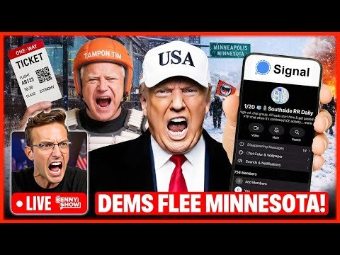 Minnesota Democrats FLEE Country as Left-Wing Terrorist Signal Network EXPOSED: Tim Walz Connection