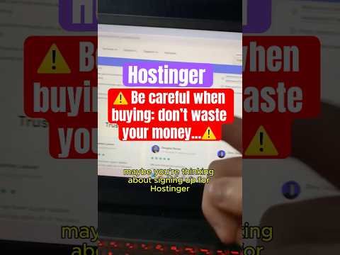 Hostinger review: Is it good? Everything about Hosting and Domain on Hostinger #hostinger #hosting