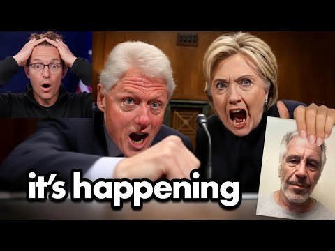 Bill and Hillary Clinton Surrender! Will Testify Publicly on Epstein Crimes…