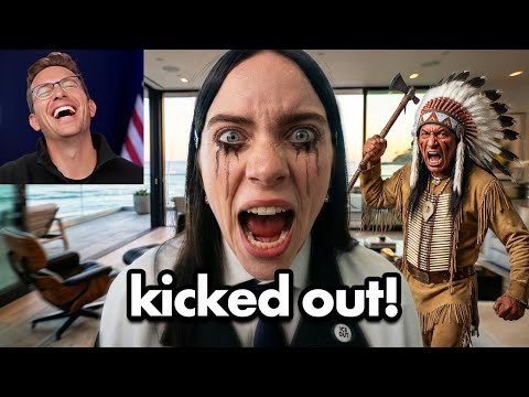 Indian Tribe ATTACKS Billie Eilish in Her LA Mansion, DEMANDS Woke Singer Gives Land Back