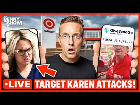 Karen MELTDOWN at Elderly Target Worker’s Charlie Kirk Shirt Goes VIRAL | Backfire! $70K Raised📈