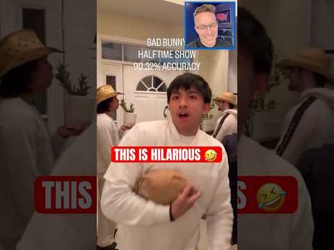 This Bad Bunny skit is better than the Halftime Show… hysterical 🤣