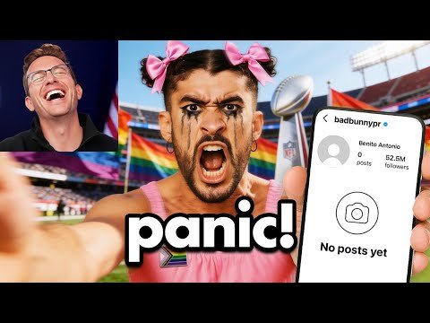 Bad Bunny DELETES His Accounts After Super Bowl Humiliation