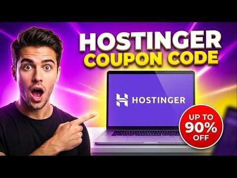 🔥 Hostinger Coupon Code 2026 – Get Up to 90% OFF + Free Domain