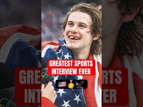 Greatest Interview in Olympics History🇺🇸🦅