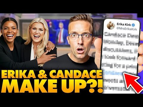 Candace Owens SHOCKS Internet with Announcement of Erika Kirk IN-PERSON Meeting, Podcast OVER