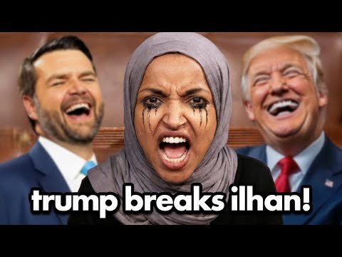 Trump Destroys Ilhan Omar to Her FACE | Watch Her Scream & Cry…