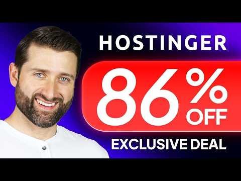 Hostinger coupon code | Get the BEST web hosting deal NOW