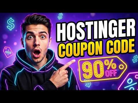 Hostinger Coupon Code 2026 💥 Huge Discount (90% OFF)