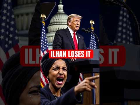 Trump Makes Ilhan Omar SCREAM In Middle of Speech