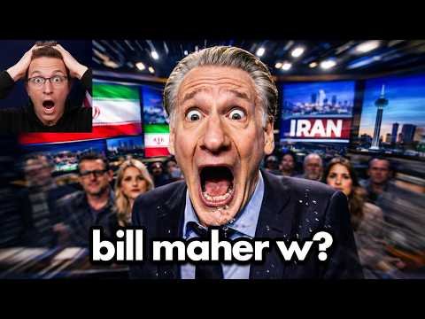 Bill Maher STUNS His Liberal Audience: ‘I Support Trump’s War in Iran…’