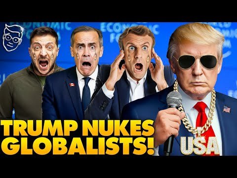 Trump SCORCHES WEF Globalist Elites To Their FACES At Davos, Macron In TEARS | 'Call Me Daddy'…