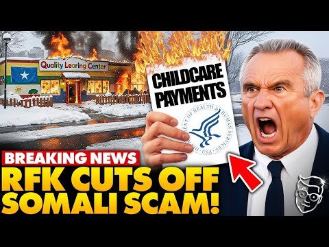 🚨RFK Jr. CUTS OFF All Medical Payments to Minnesota After Somali Fraud Exposed: ‘It’s OVER!’
