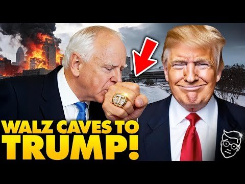 VICTORY: Tim Walz CAVES To Trump, Will Work With ICE To Deport CRIMINALS | 'Trump Was Right…'