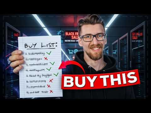 Best Black Friday Web Hosting Deals of 2025 — 1 Year for $16