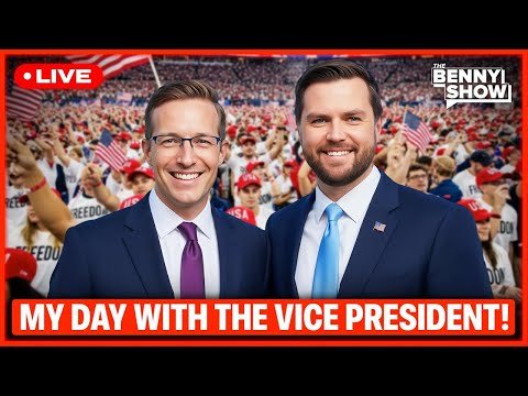 Behind the Scenes With JD Vance on Air Force 2 | VP Gives FLAMETHROWER Speech as Stadium Crowds ROAR