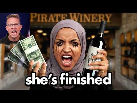 Ilhan Omar On-Camera MELTDOWN Over Fake Wine Company…