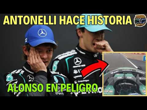 ¡VICTORIA HISTÓRICA DE KIMI ANTONELLI! 🏆 | GP DE CHINA 2026 F1 🇨🇳 | Alonso abandona por salud