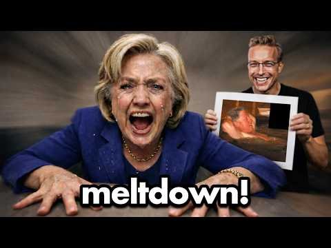 Hillary Throws Unhinged, Psychotic SCREAMING Meltdown LIVE On Camera… Because of Me