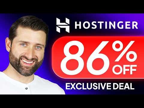 Hostinger coupon code | Get the BEST web hosting deal NOW