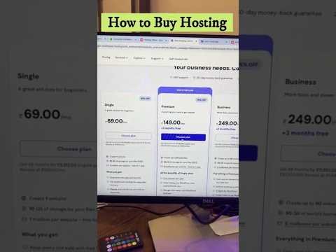 How to Buy Hosting From Hostinger 2026 #hostinger