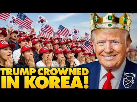 Trump Gets CROWNED, Declared ‘MAGA King’ in Korea as Military Band Plays ‘YMCA’ | Libs SEETHE