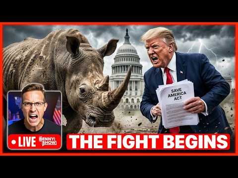 Fight For The SAVE America Act Begins LIVE Right NOW! Trump Sends Dark Warning to Senate, JD to Save