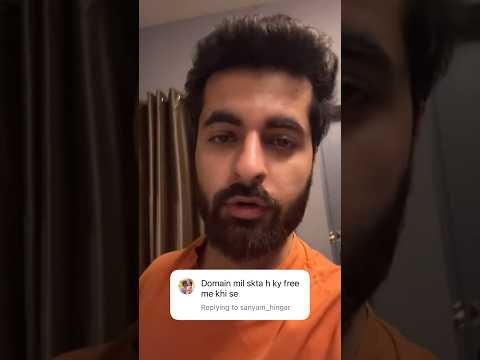 Free domains for your portfolio or website.#coding