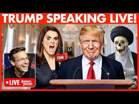 🚨Trump Speaking LIVE Right Now At Emergency News Conference | Major Iran Announcement