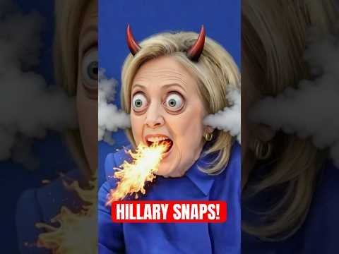 Hillary Has Psychotic MELTDOWN… Because of Me