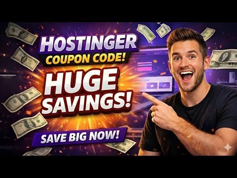 Hostinger Coupon Code 🔥 Best Web Hosting Deal 2026