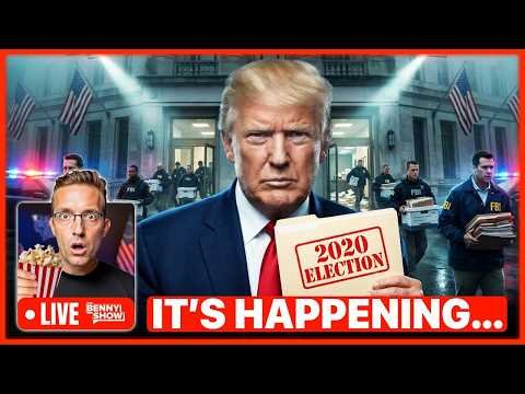 FBI Grand Conspiracy Against Trump EXPOSED as Feds Seize Fake BALLOTS in RAID Over 2020 Election…