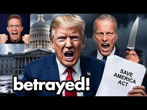 Republican Senate Plot To BETRAY Trump Exposed…