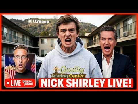 Nick Shirley LIVE After California Voter Fraud EXPOSED On Camera | Newsom in PANIC, 2028 Over!?