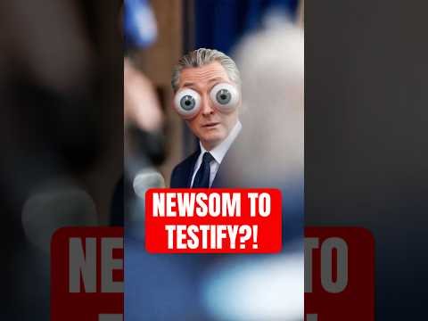 Gavin Newsom TESTIFYING Under Oath on Fraud?!
