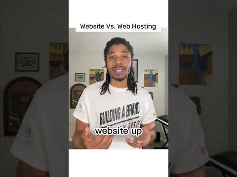 Website Vs  Web Hosting Whats the Difference