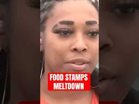 MELTDOWN: She Can’t Use Welfare on Junk Food🤣