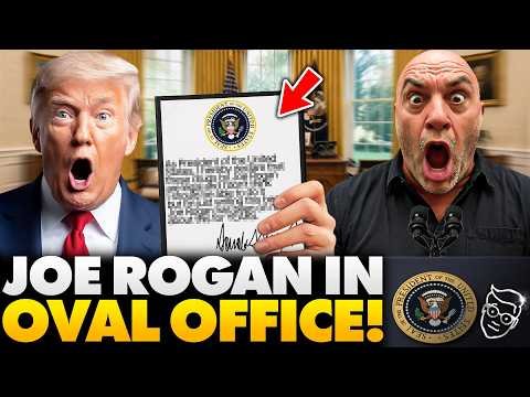 Joe Rogan Just Made a SHOCK LIVE Speech From The Oval Office on a MASSIVE Issue…