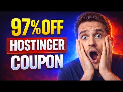 Hostinger Coupon Code | Coupon Code For Hostinger 2026 | Hostinger coupon code 2026 | Hostinger