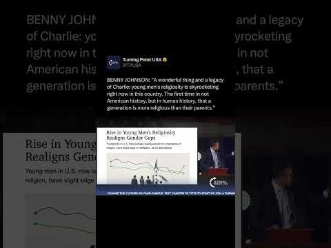 Benny Johnson on Young Men Turning Back to Religion
