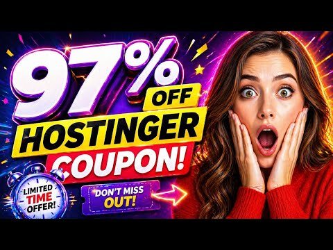 Hostinger Coupon Code 🔥✅ | Coupon code hostinger | Hostinger coupon code 2026 [ UPDATED]